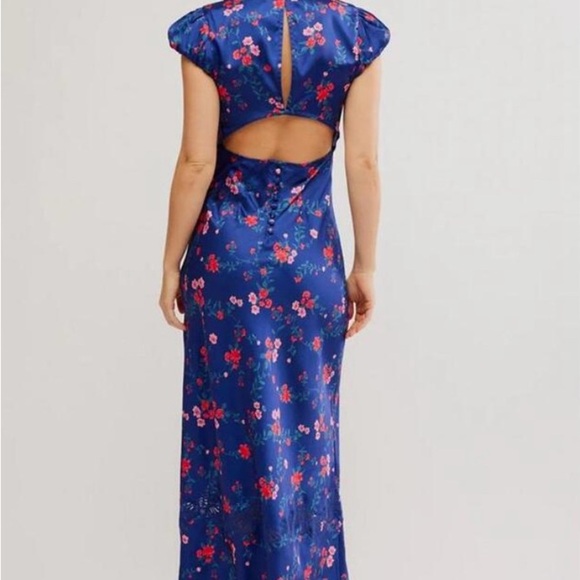 Free People Blue Floral Dress - Picture 3 of 8